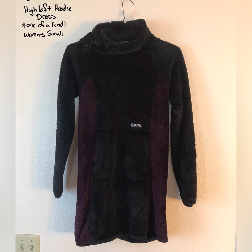 CUSTOM Melanzana Women’s Small High Loft Hoodie Dress